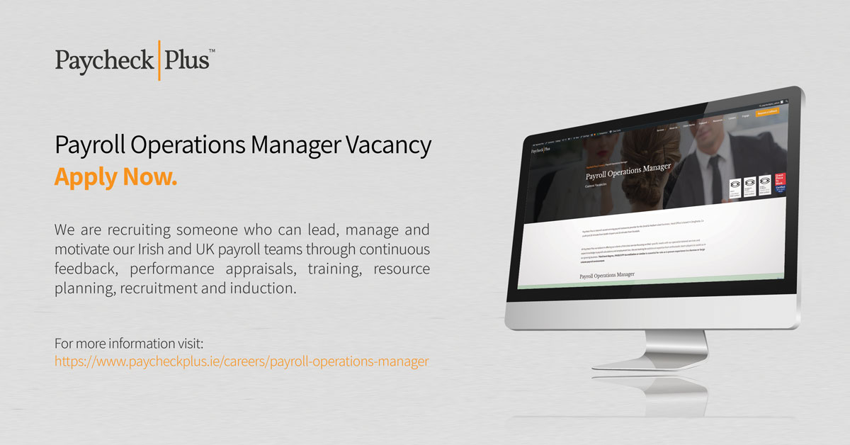 Payroll Operations Manager Current Vacancies Paycheck Plus